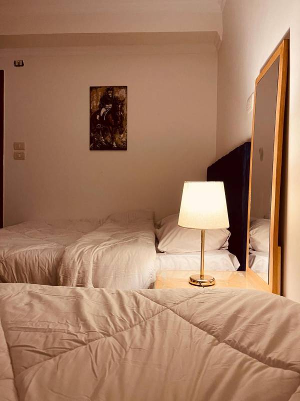 Chambre Triple Deluxe avec Vue sur les Pyramides
