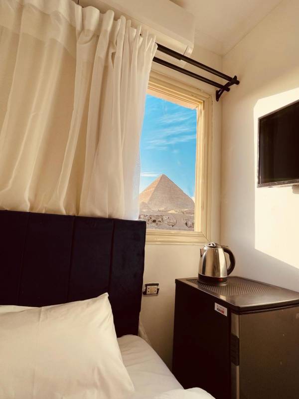 Habitación Triple Deluxe con Vista a las Pirámides